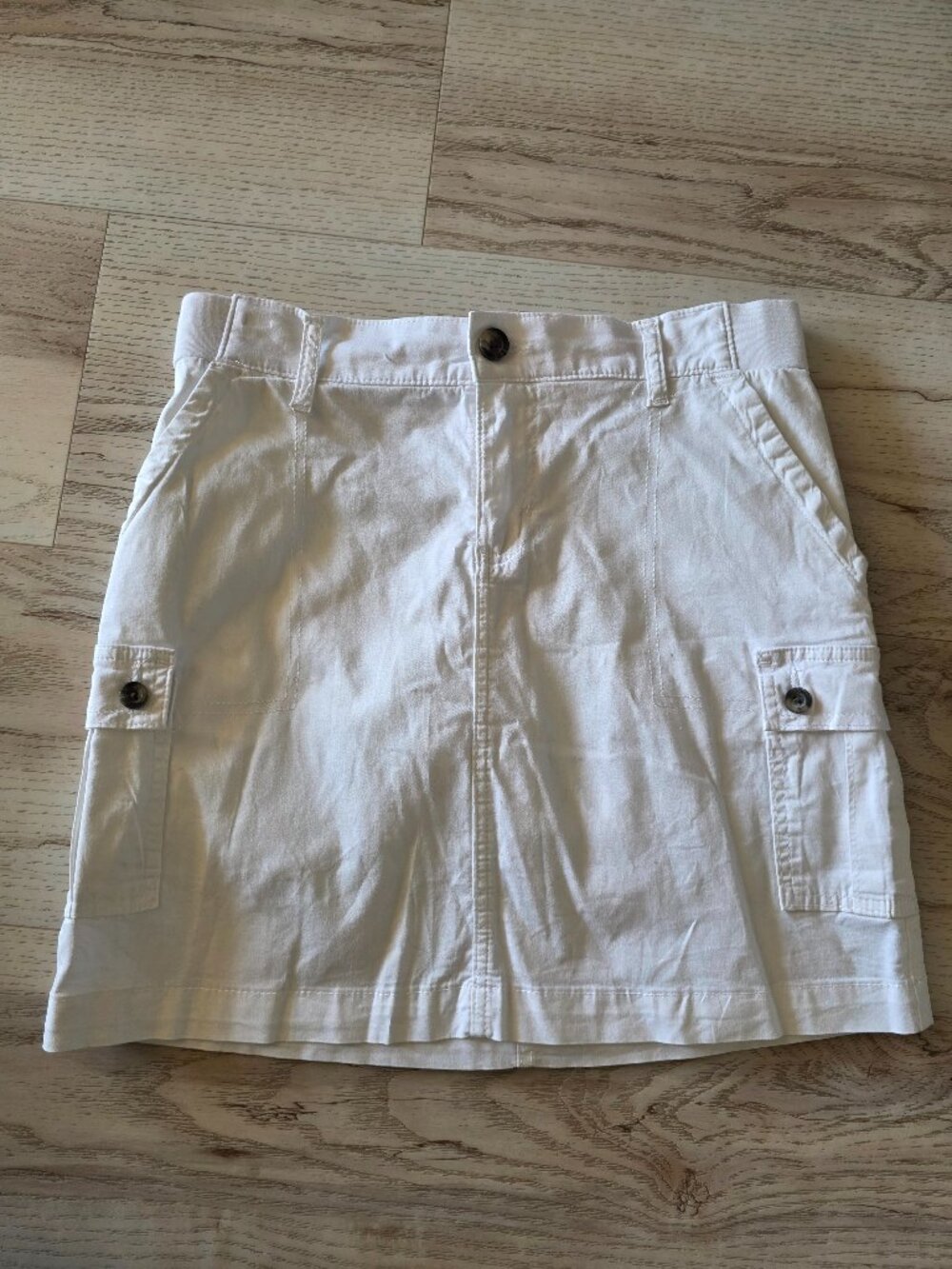 Lee Flex-to-Go Cargo Skort – Bright White Medium W28